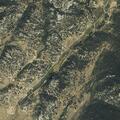 Medical unit stages at active wildfire area