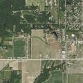 Gas line struck with leak at Timberview Drive