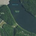 Sports car speeding near Lake Monroe spillway