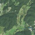 Disabled vehicle partially blocking Cherry Fork Road