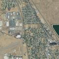 Dirt bike rider flees police near railroad tracks
