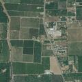 Brush fire in heavy vegetation near Highway 70