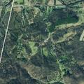 Tree and power lines block road near Houseman Town Road
