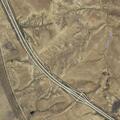 Report of cows near highway double fence