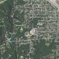 Driver reports gasoline odor near West Locust address