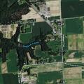Combine fire reported on Oak Road