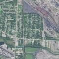 Young child found unclothed in roadway with dog