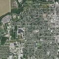 Youths throw object at house near Meridian Street