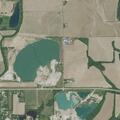 Person with abdominal pain near county road