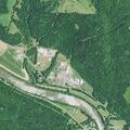 Brush fire near barn at River's Edge Campground