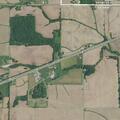 Abandoned vehicle found on U.S. 40 near fields