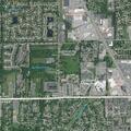 Traffic stop on black Mazda SUV at County Line Road