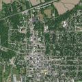 Person experiencing chest pain near West Poplar Street