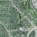 Person suffering abdominal pain near North Avenue