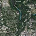 Person vomiting near Northwest Jay Street in Richmond
