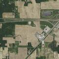 Traffic stop on burgundy Pontiac SUV near Spiceland
