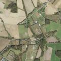 Crash with person down in field near Gibble Road
