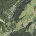 Leaning utility pole with low power line reported