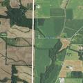 Single car found damaged in field near Hollansburg