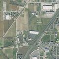 Hit-and-run crash involving two pickup trucks
