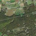 Loose horse reported behind Hill Road property