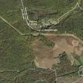 Brush fire on Clark Village Lane in New Morgan