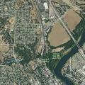 Smoke check near Sacramento River by Dog Island Park
