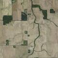 Person experiencing breathing difficulty near Farmland