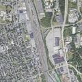 Person experiencing breathing problems at North Fifth Street