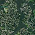 Person with facial injury at marina in Oceanport