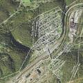 Woman with swollen face coughing blood near Grocery Chair in Johnstown