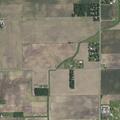 Vehicle on its side in ditch after crash