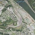 Road closure on Route 837 in Duquesne