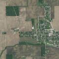 Vehicle hit deer causing property damage