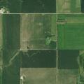 Grass fire spreading from hole near Ohiowa