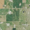 Fire in chicken house manure pile on Wendel Road