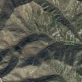 Tree and brush fire near Yellow Fork Canyon
