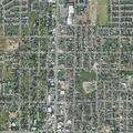 Woman having difficulty breathing at residential community