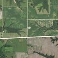 Hay bale fire reported in open field