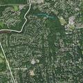 Power and cable lines down on Mountain Ave