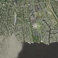 Male injured leg near Devon Place in West Islip
