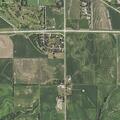 Barn and farm combine fire under control