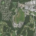 Brush fire near fire service academy