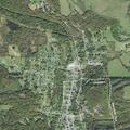 Two-vehicle crash into pole in Beccaria Township