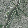 Fallen tree blocks northbound lane on Passaic Avenue