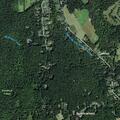 Utility pole fire near driveway on Summerfield Road