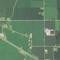 Traffic stop on blue-gray Subaru near Elida Road