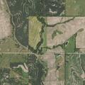 Combine and corn field fire on 150th Street