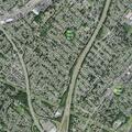 Cracked utility pole reported on Clifton Avenue