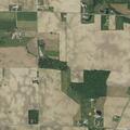 Combine fire in field near Markle residence